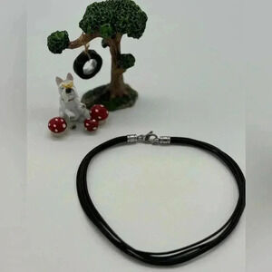 BVLGARI 5 strand Leather Tondo Necklace (Unisex)